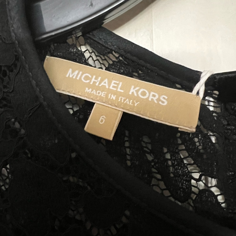 Gorgeous Black Michael Kors Dress Sz 6